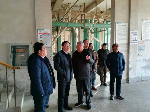 2017年12月13日市領(lǐng)導參觀我公司指導工作